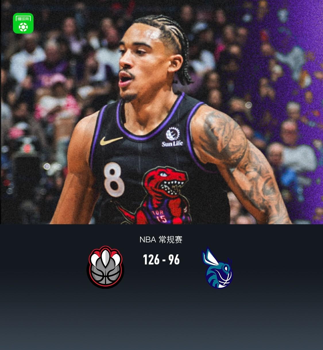 猛龙击败76人保持不败纪录