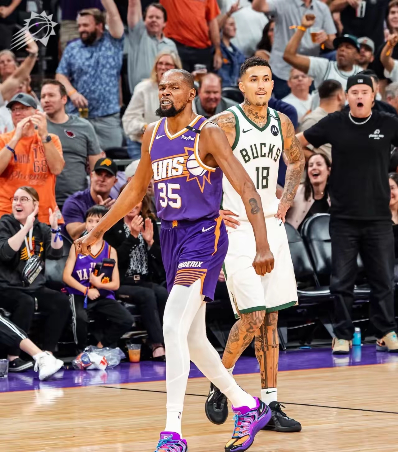 太阳胜马刺，布克32分