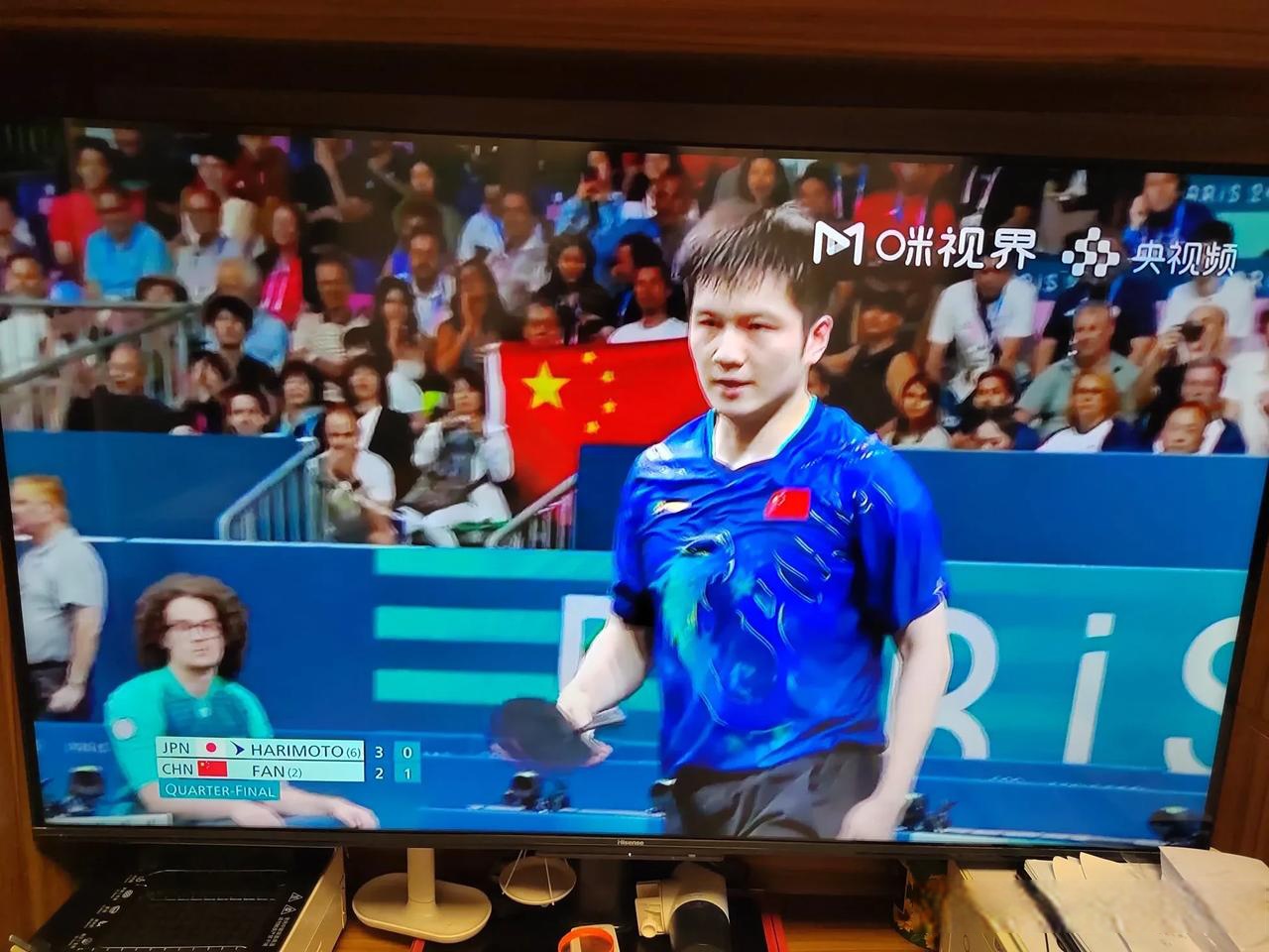 日本队完胜中国队，樊振东点燃赛场